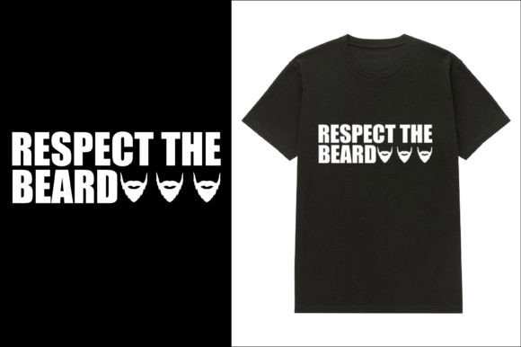 Beard T-Shirt Design 07: Graphics for T-Shirt Designs
