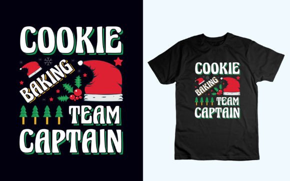 Cookie Baking Team Captain Graphics & T-Shirt Designs