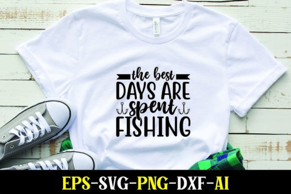 Fishing Graphics for T-Shirt Designs