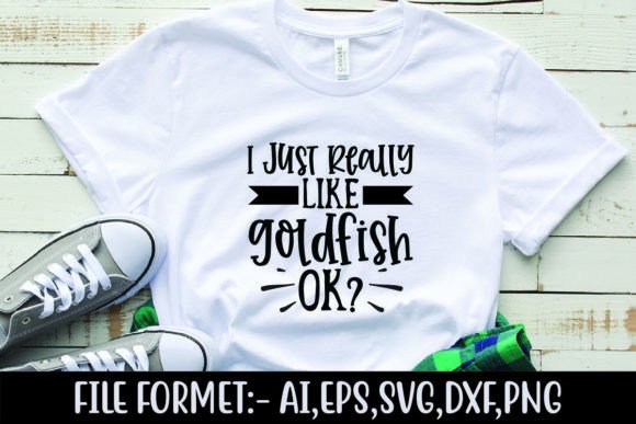 Goldfish Graphics for T-Shirt Designs