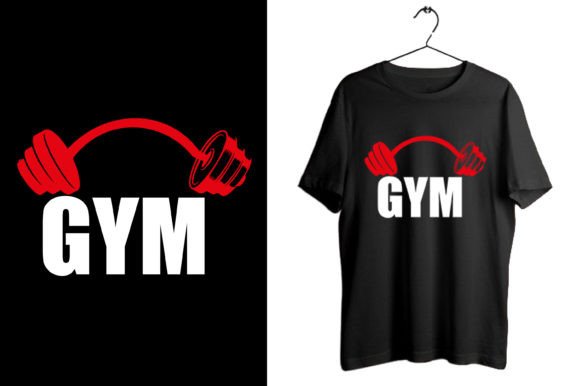 GYM T-shirt Design 05: Bold Graphics for Modern T-Shirt Designs