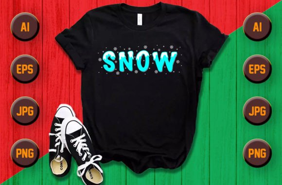 Snow Christmas Graphics & T-Shirt Designs Review