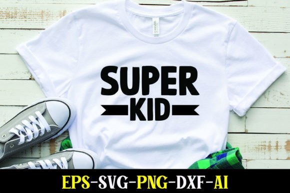 Super Kid Graphics for Bold T-Shirt Designs