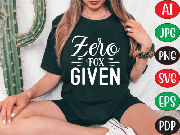 Zero Fox Given: Bold Graphics for T-Shirt Designs